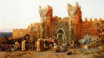  persique - Porte de Shehal Maroc Persique Egyptien Indien Edwin Lord Weeks
